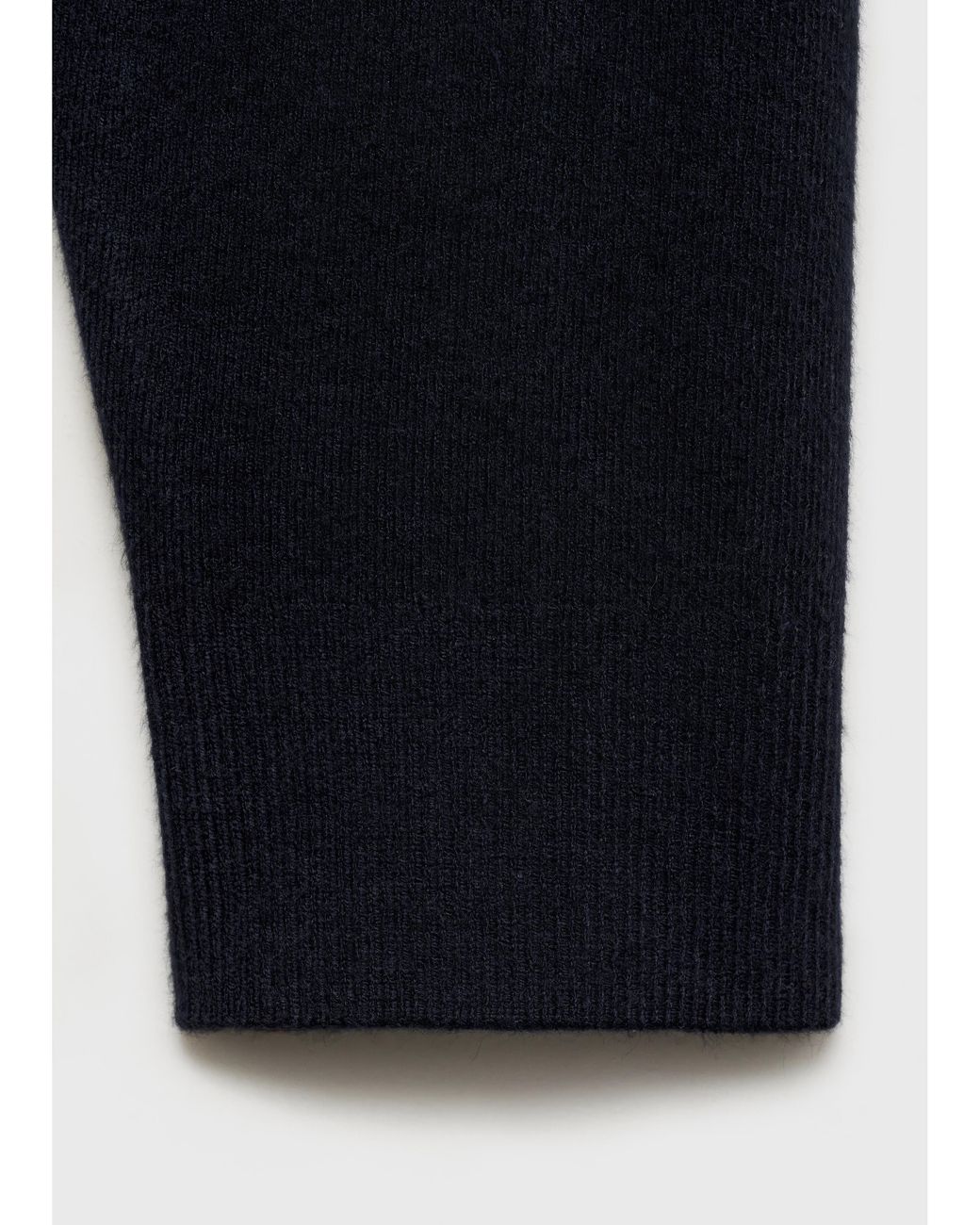 Mango Blue Latitas Zip Up Sweater