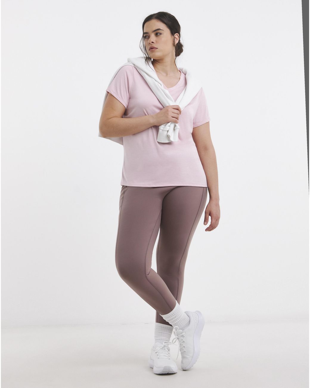 Under Armour White Tech Ss Twist Top