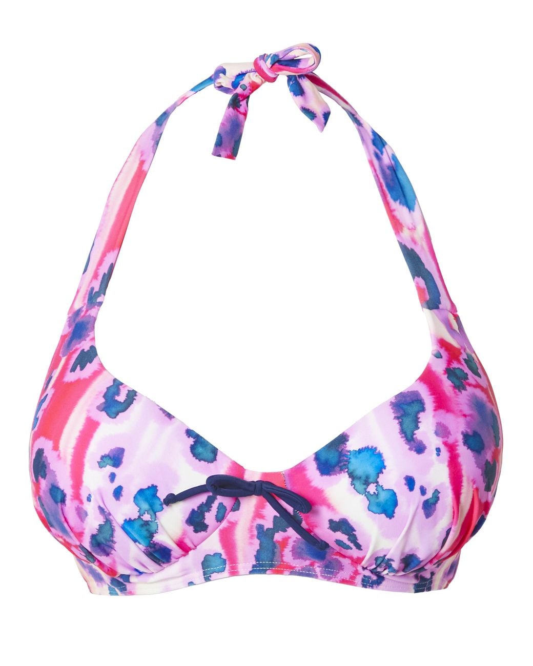 Joe Browns Pink Animal Bikini Top