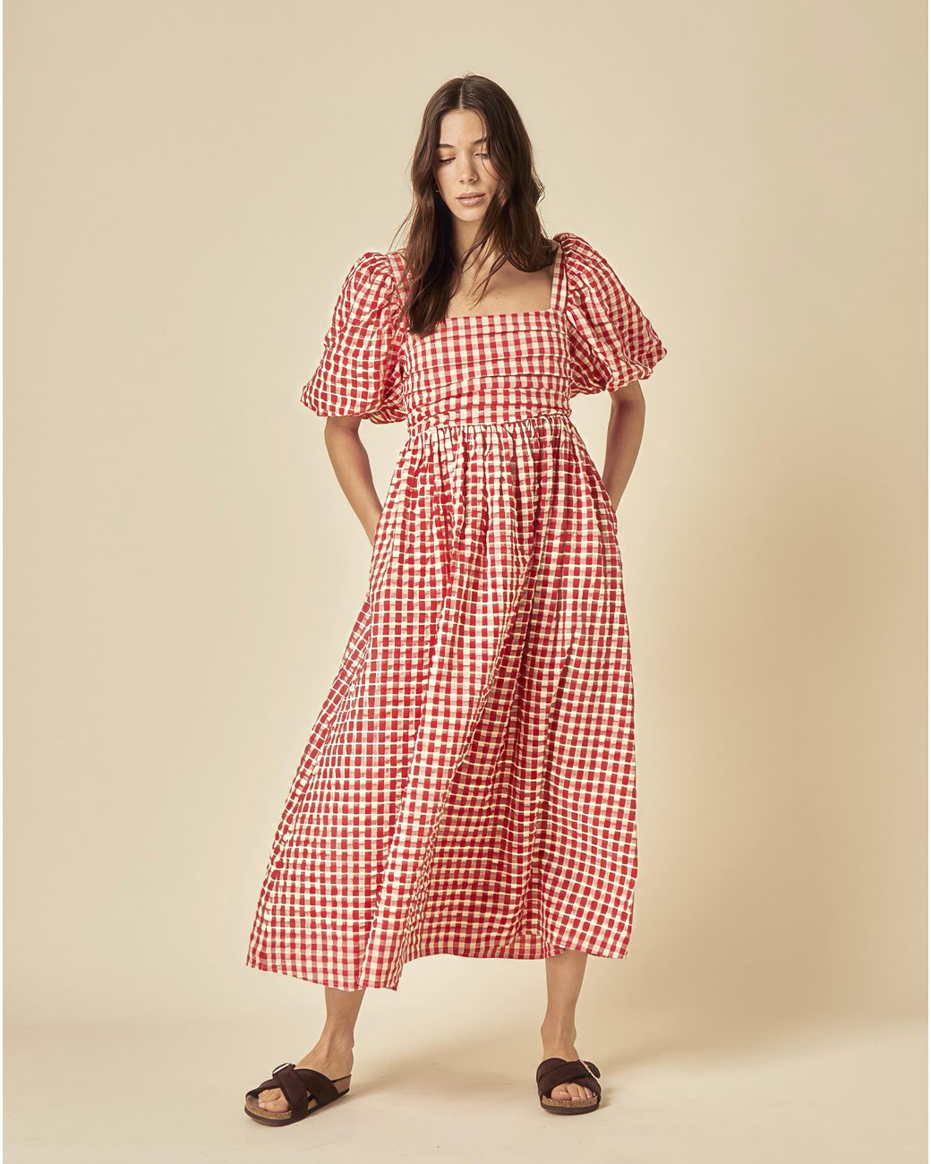 Nobody's Child Pink Nova Midi Dress