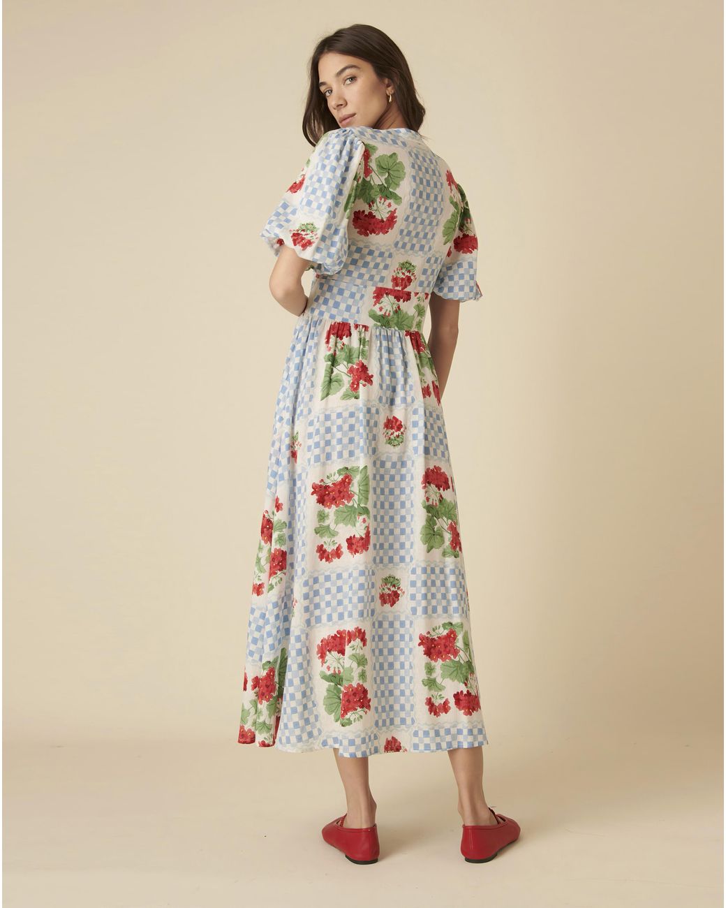 Nobody's Child Natural Midaxi Dress
