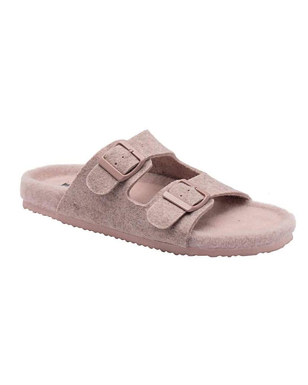 Dunlop Pink Laska Mule Slipper