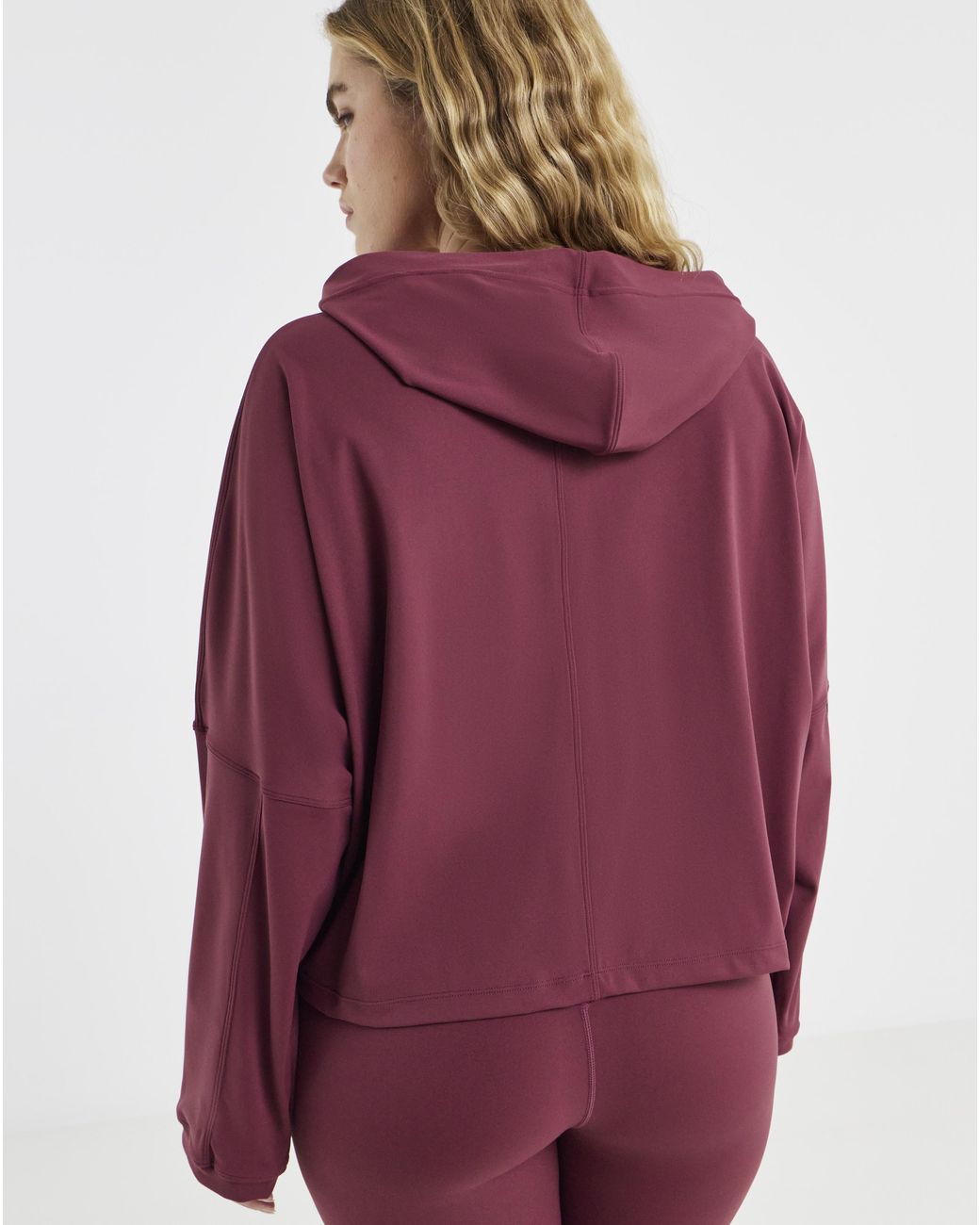 Sculpt Activewear Purple Oversized Light Zip