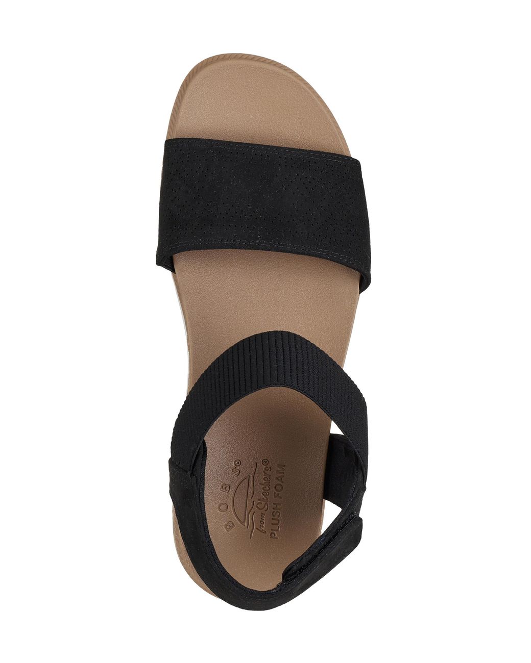 Skechers White Bobs Desert Kiss Standard Std