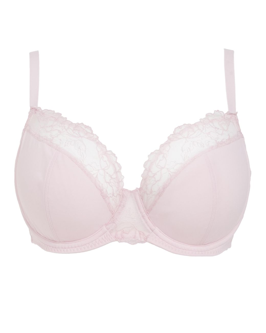 Pretty Secrets White Rosalie Full Cup Wired Bra