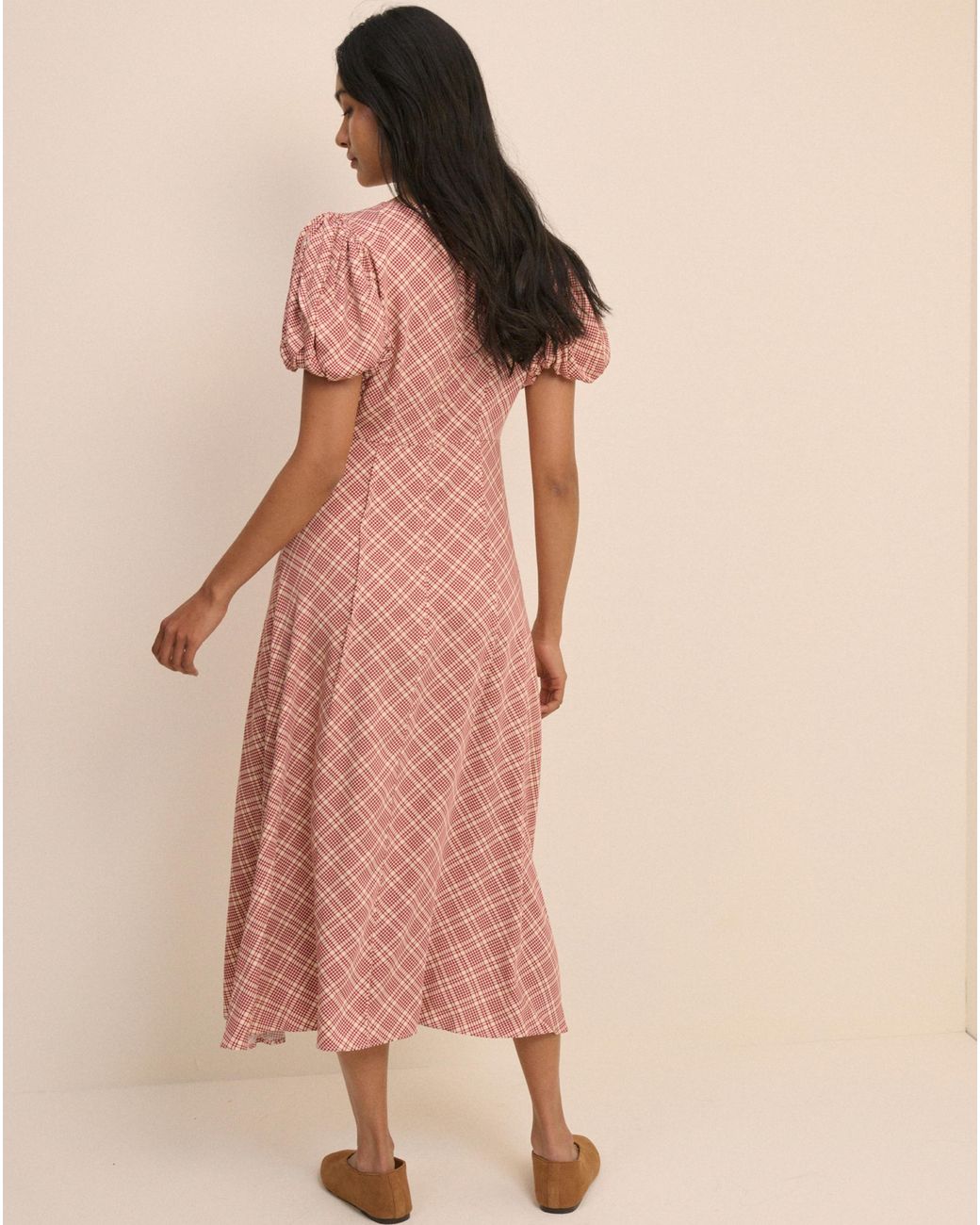 Nobody's Child Natural Nobodys Child Quinn Midi Dress