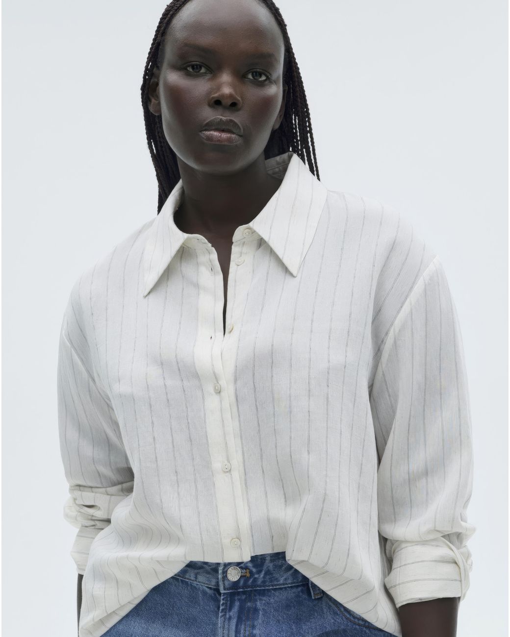 Mango Gray Shirt Cortazar