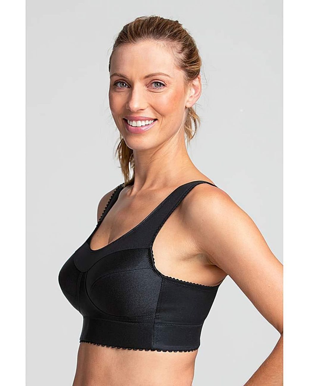 Miss Mary Of Sweden Black Miss Mary Cotton Activity Bra