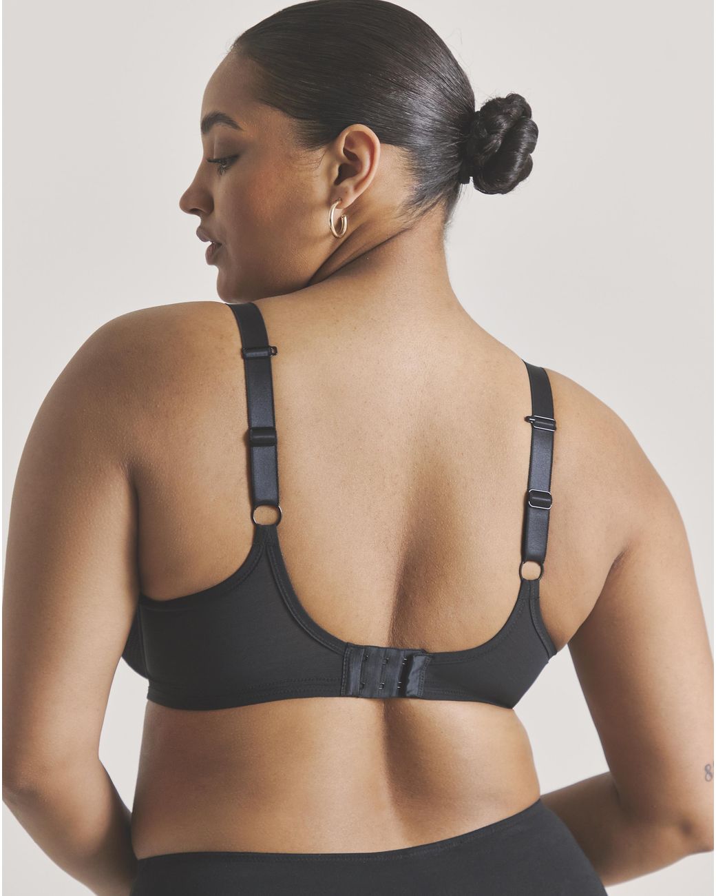 Elomi Black Tiernie Plunge Wired Bra