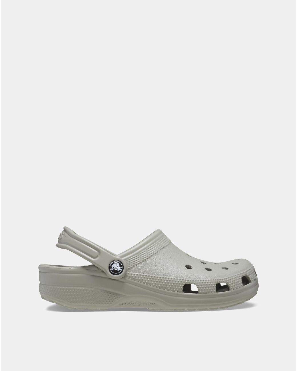 CROCSTM Gray Classic Clog Standard Fit