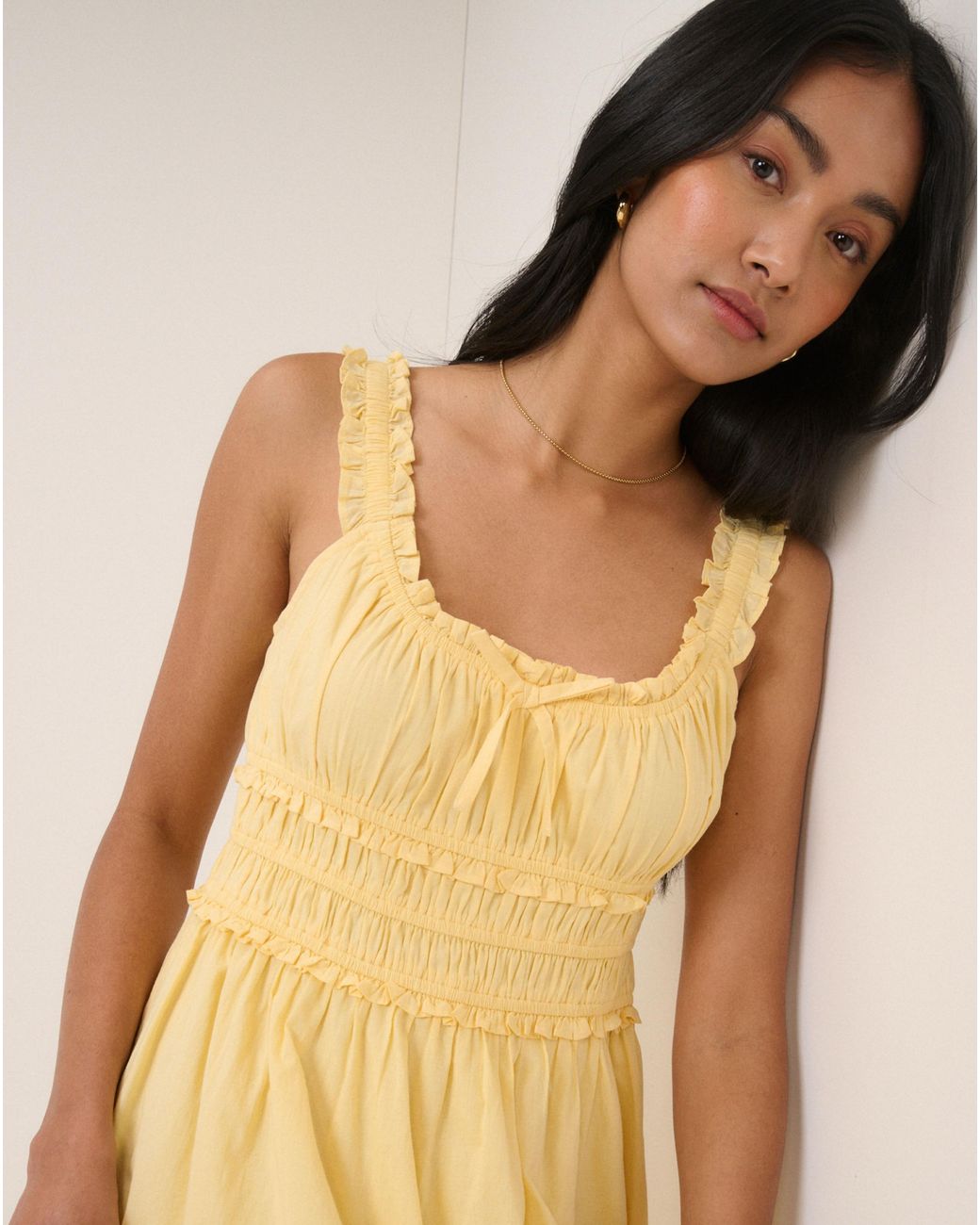 Nobody's Child Natural Nc Ariel Midi Dress