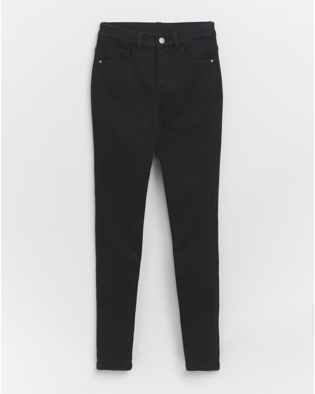 Simply Be White Fleece Lined Cosy Skinny Jeans