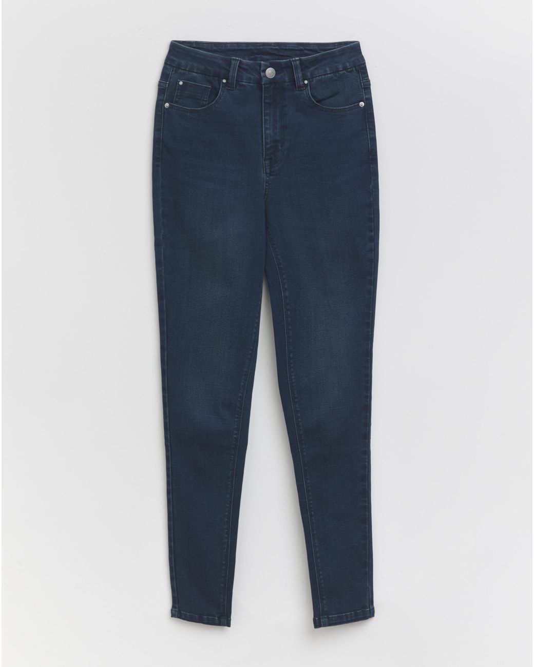 Simply Be Blue Stretch Denim Skinny Jeans