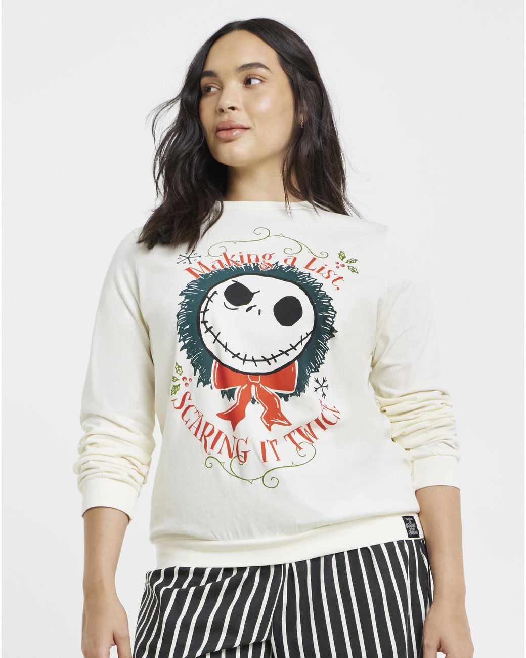 Disney White Nbc Family Pyjamas