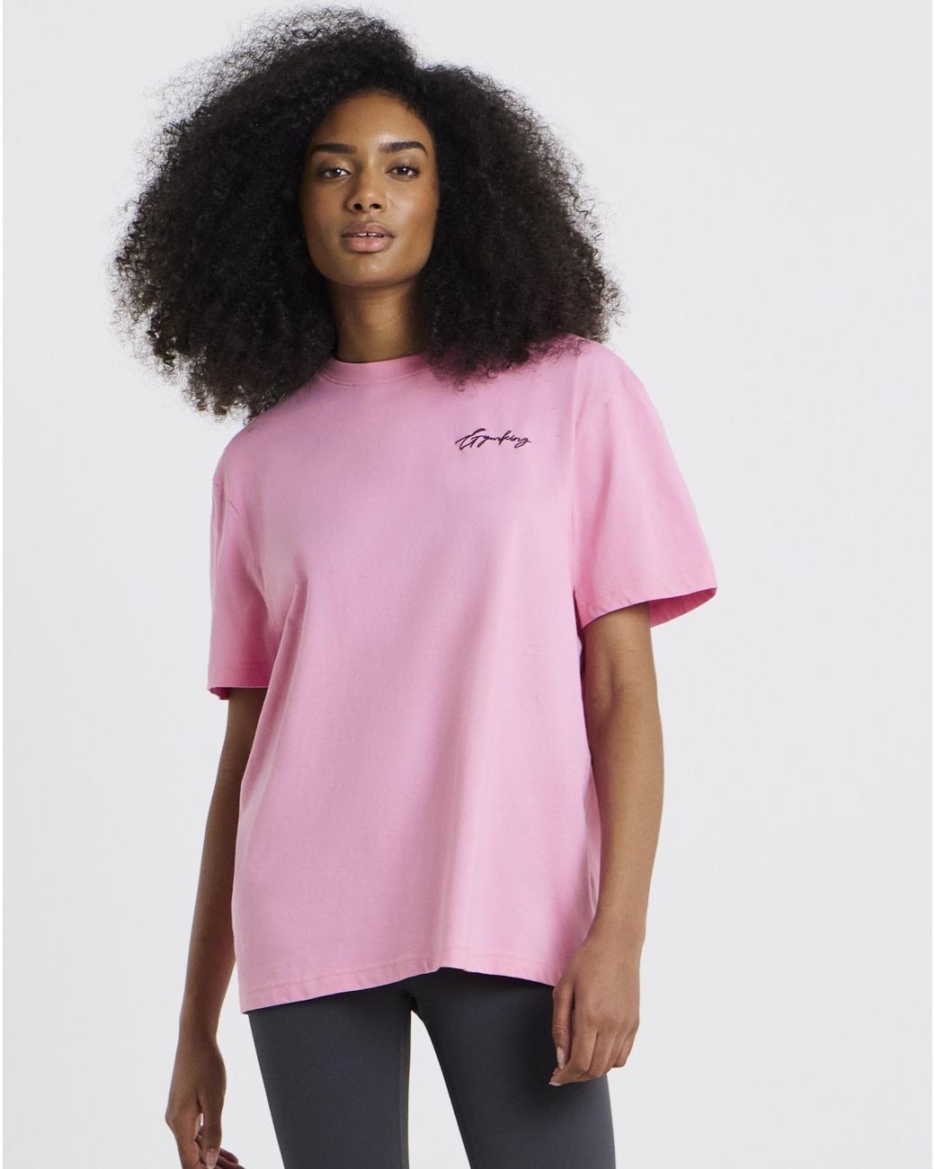 Gym King Black Mindset Boyfriend T-Shirt