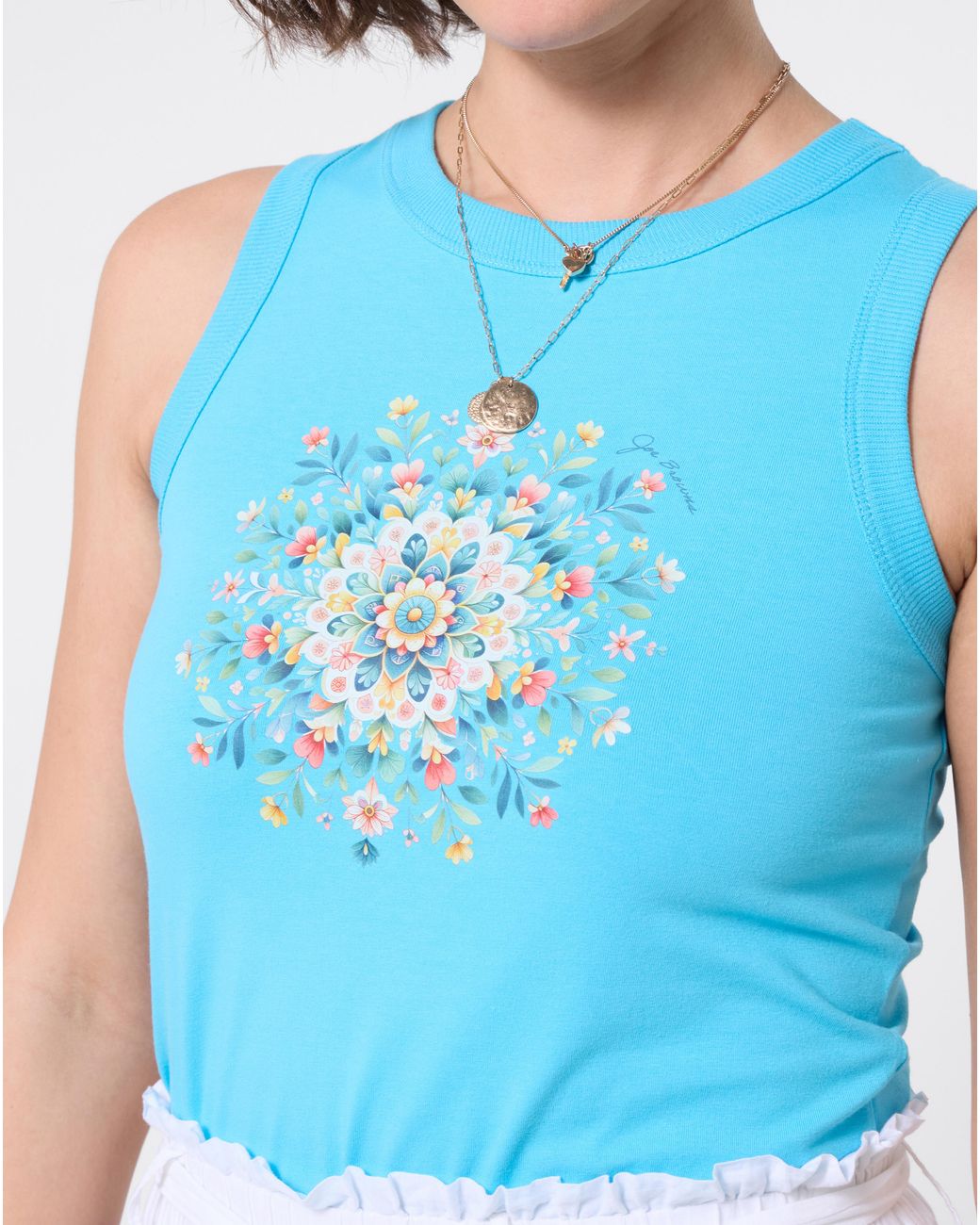 Joe Browns Blue Summer Florals Vest