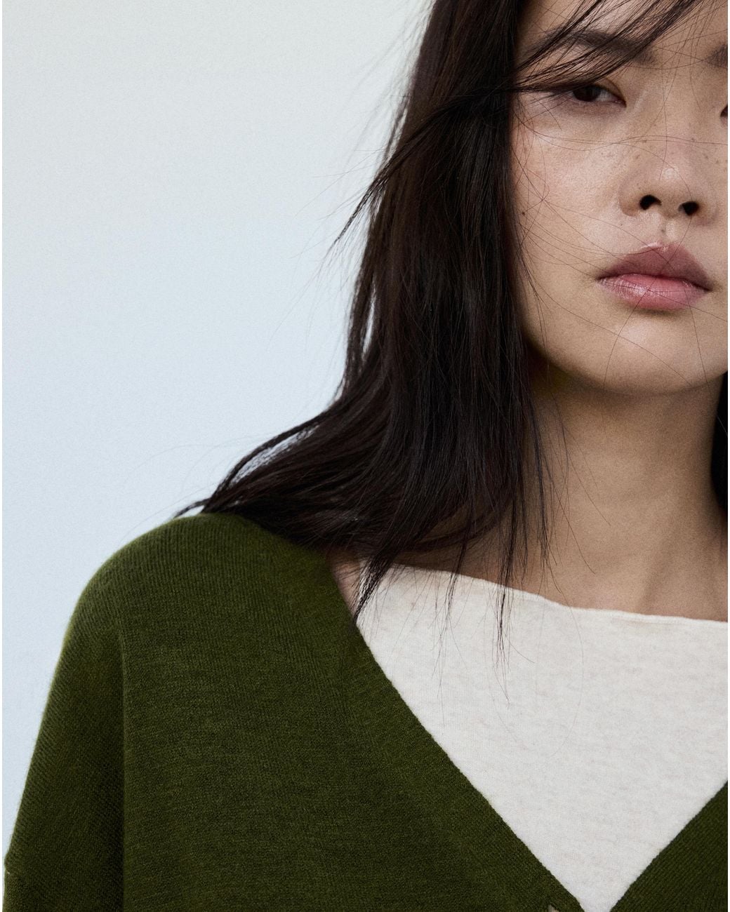 Mango Green Cardigan Nekkon