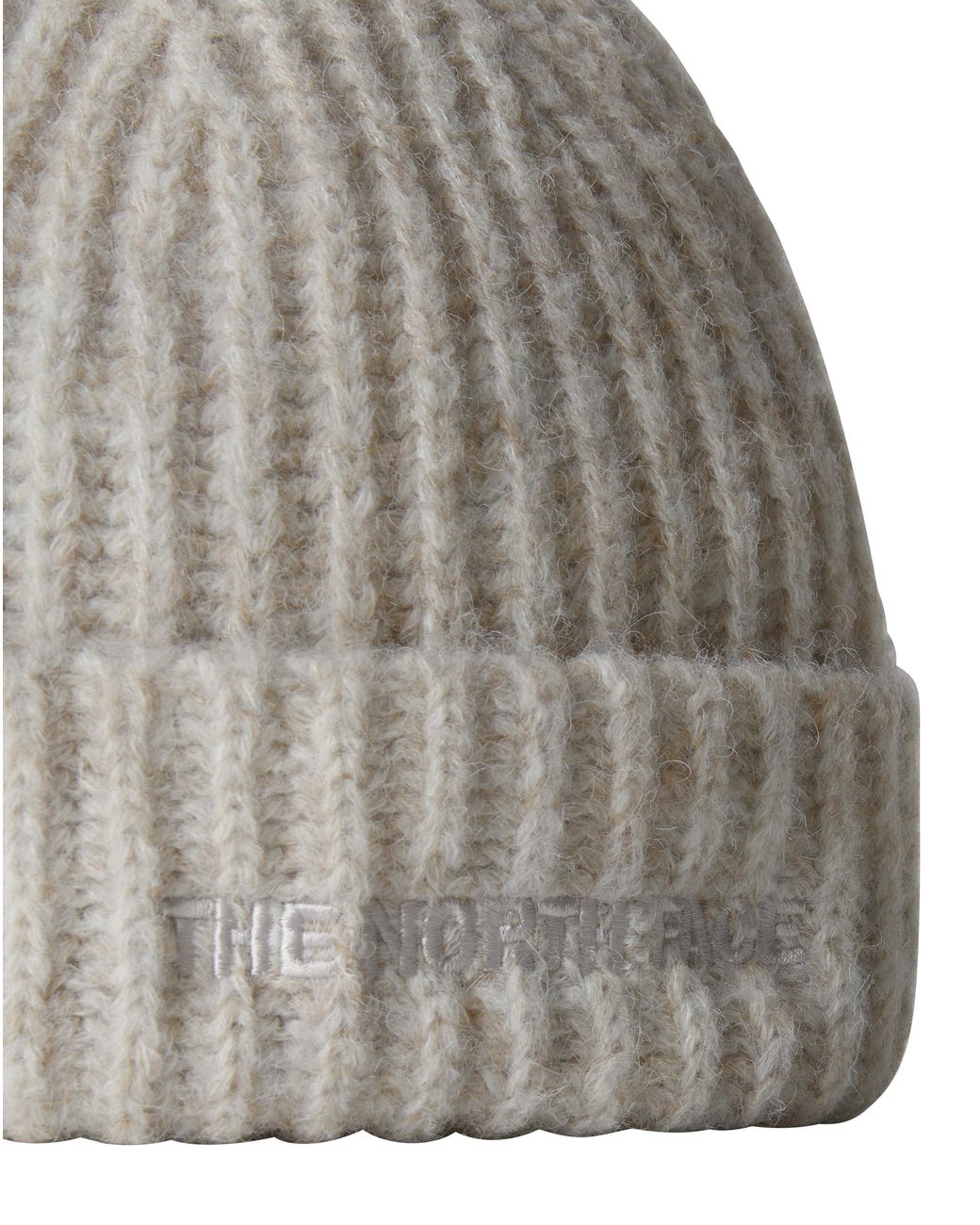 The North Face Gray Fohair Cabin Beanie