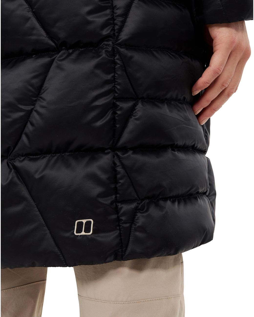 Berghaus Black Explorer Long Down Jacket