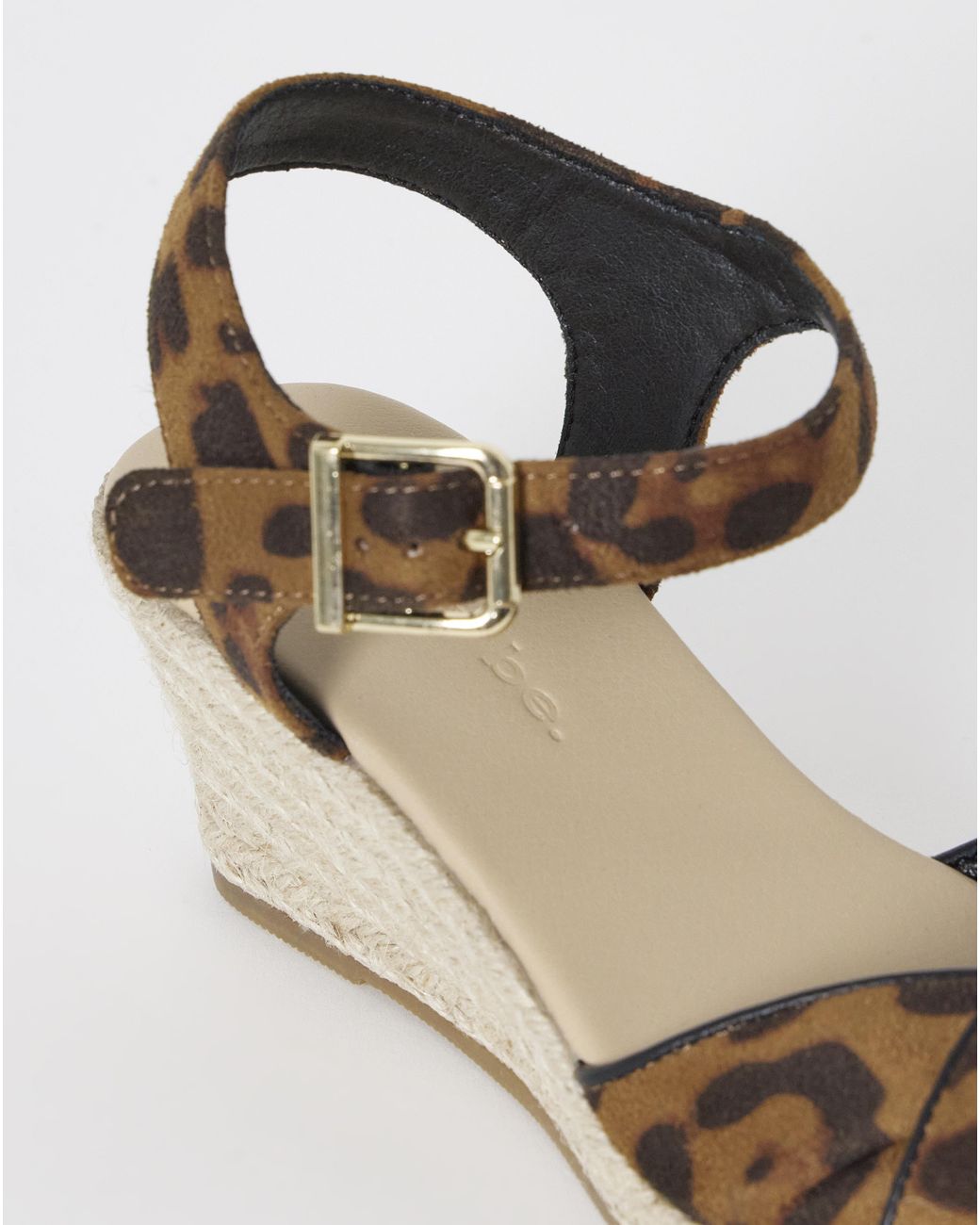 Simply Be Natural Twist Espadrille Sandals Wide