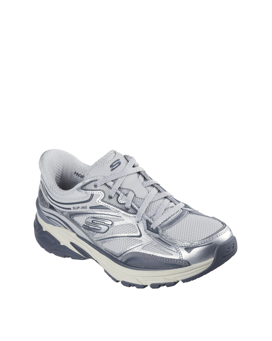 Skechers White Stamina Sport Slip-Ins Trainers