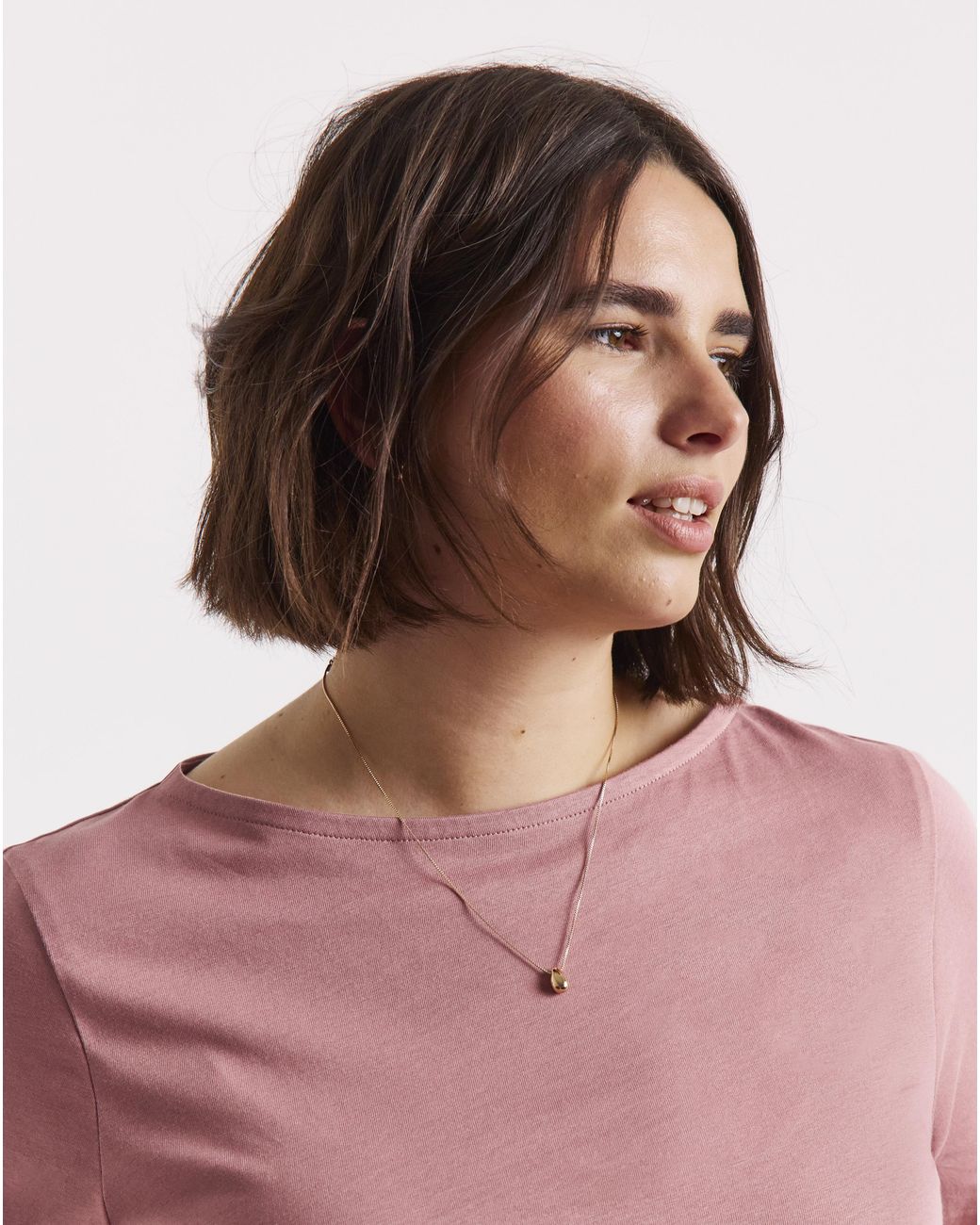 Simply Be Pink 3 Pack Slash Neck Tops