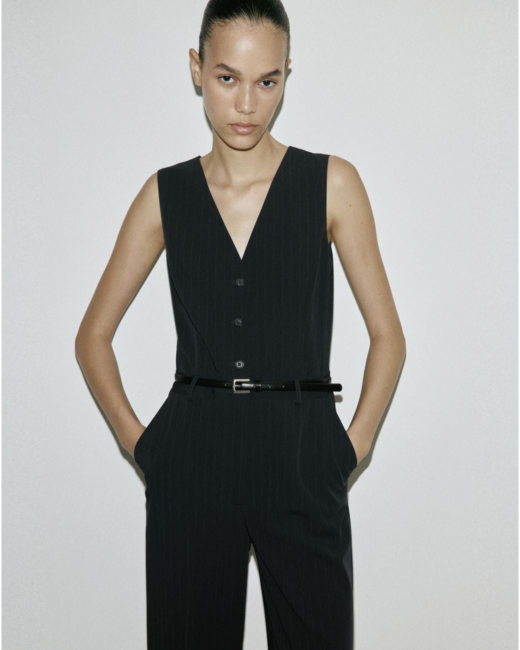 Mango Blue Jumpsuit Yole