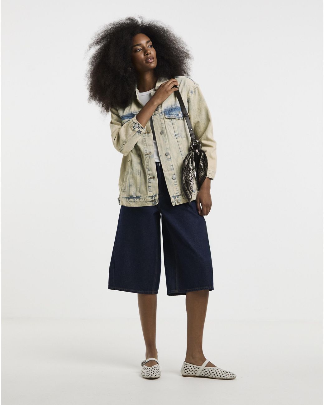Simply Be Brown Boyfriend Denim Jacket