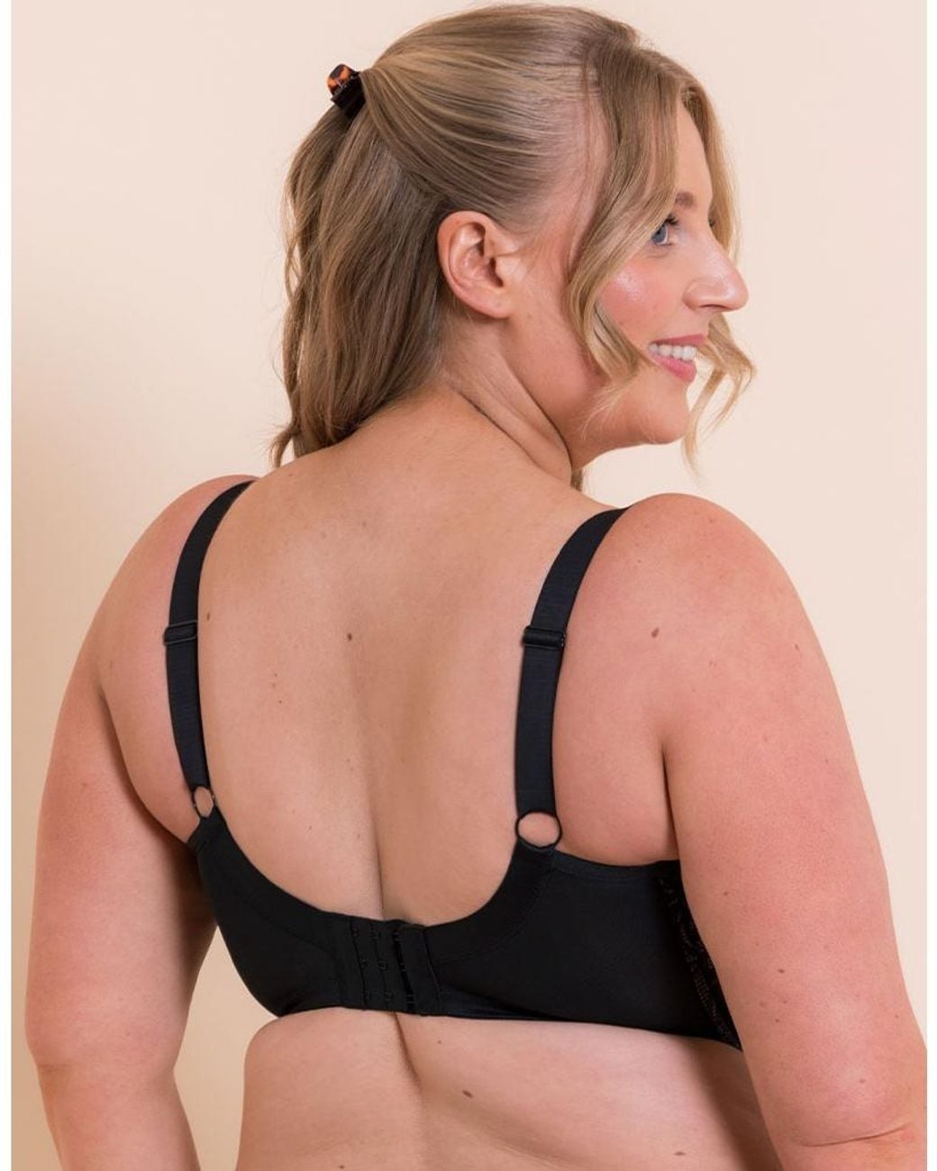 Curvy Kate Black Lovelace Balcony Wired Bra