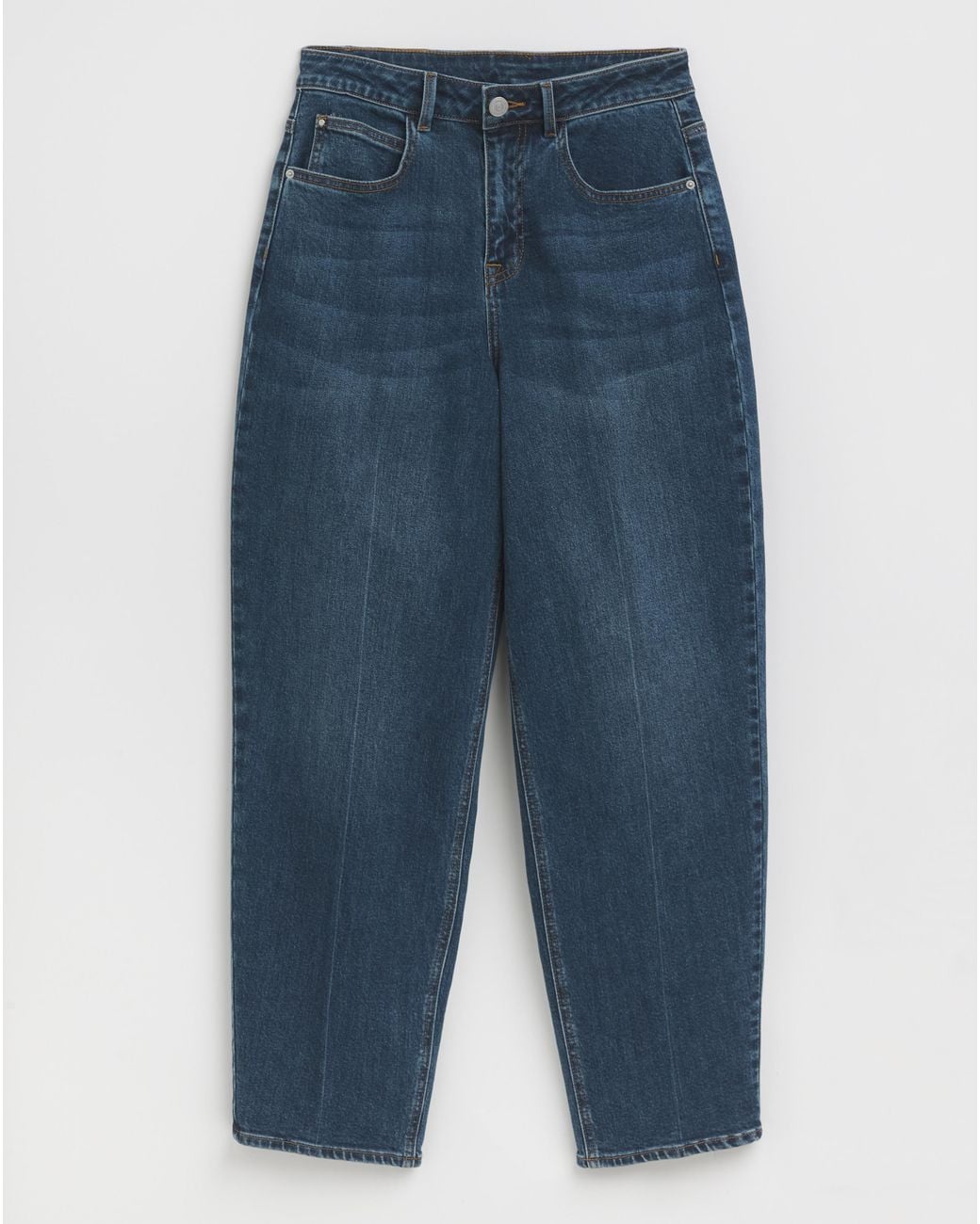 Simply Be Blue Barrel Jean