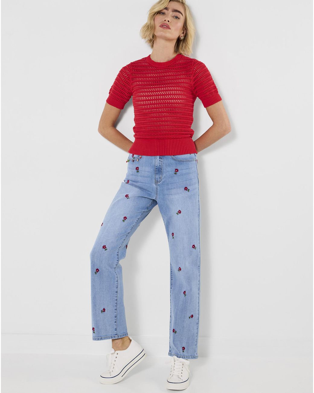 Joe Browns Blue Amelia Embroidered Jeans