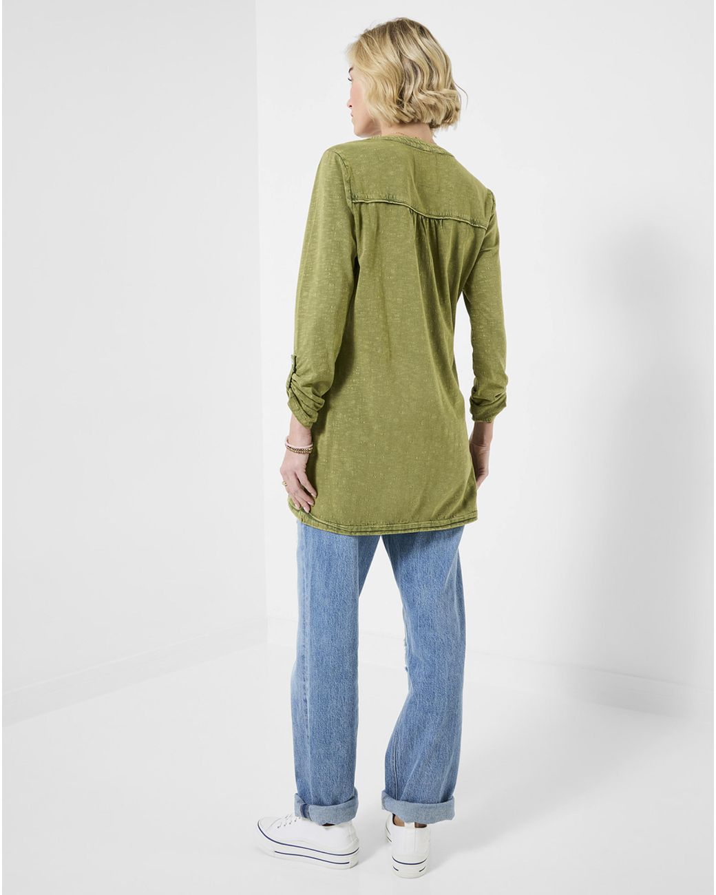 Joe Browns Blue Jb Boho Embroidered Jersey Tunic Top