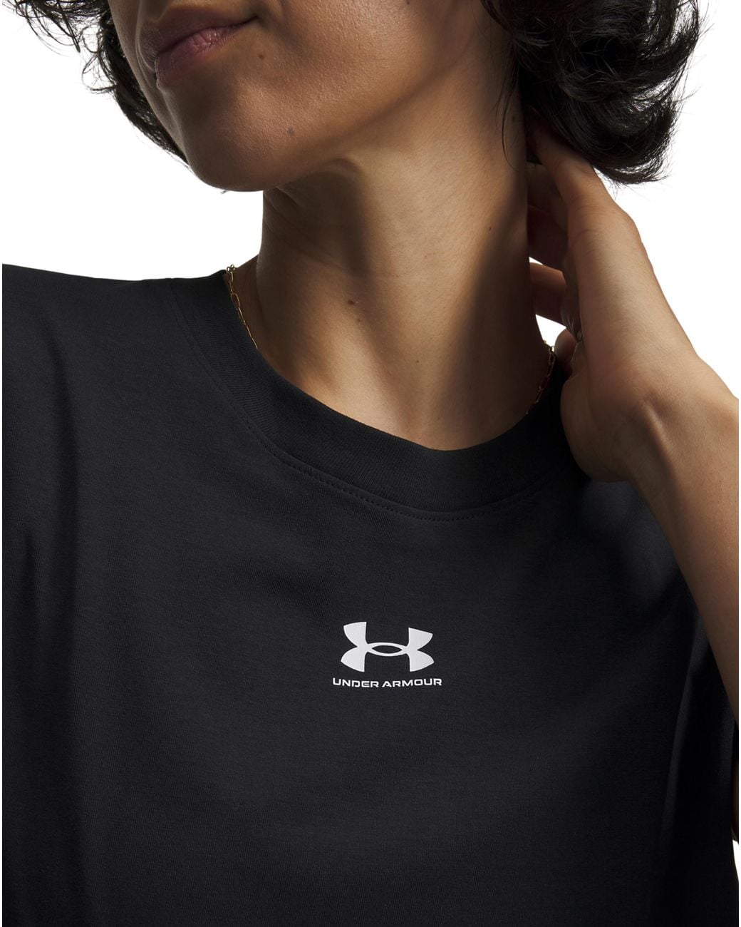 Under Armour Black Rival Core Short Sleeve