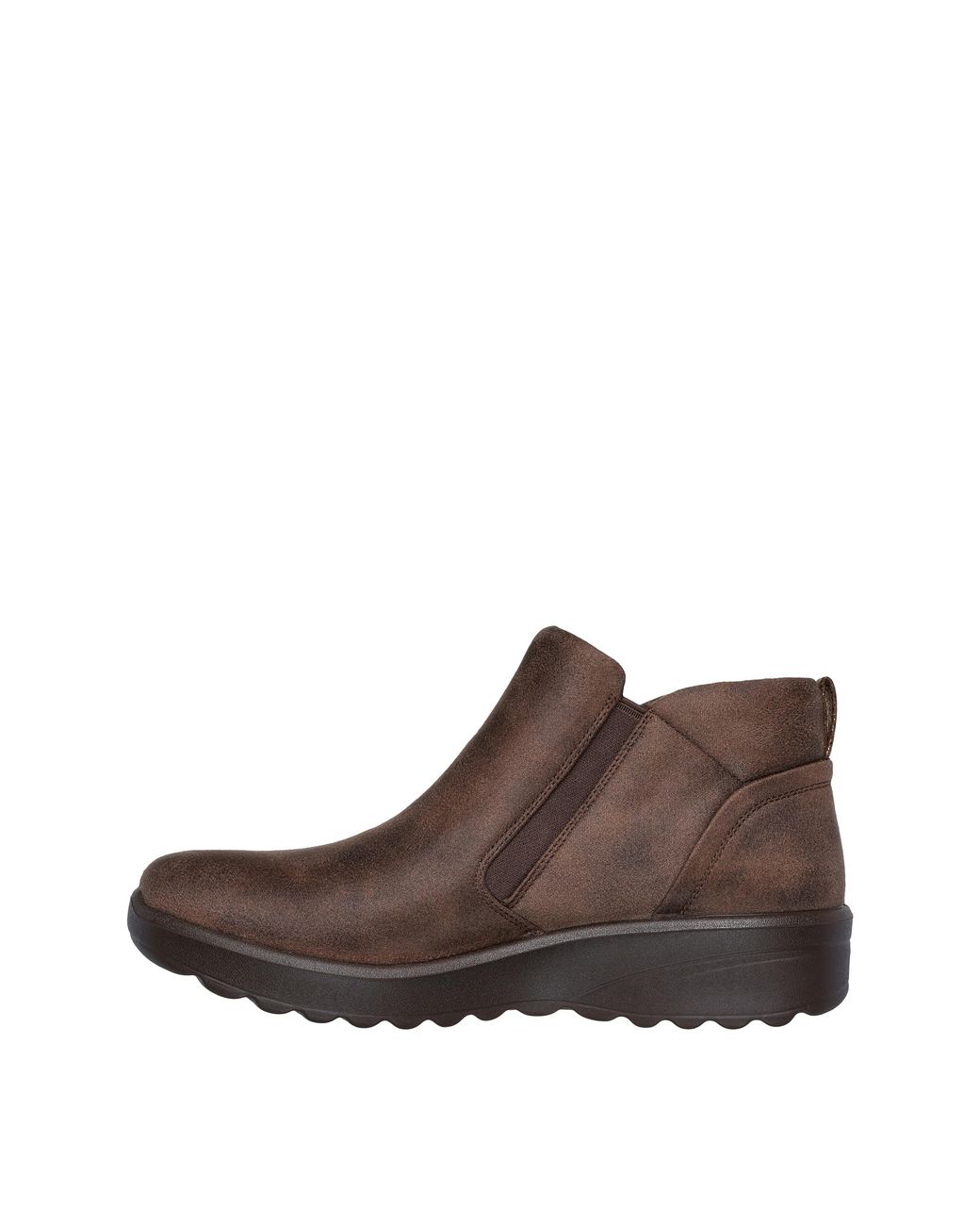 Skechers Brown Microleather Bootie