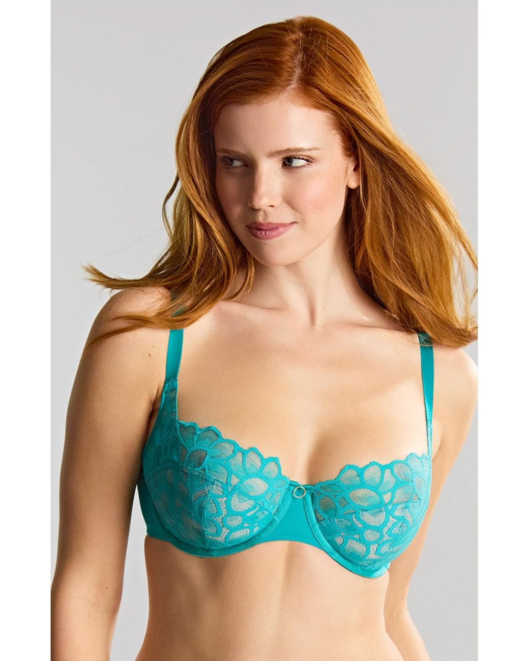 Panache Blue Allure Demi Balcony Wired Bra