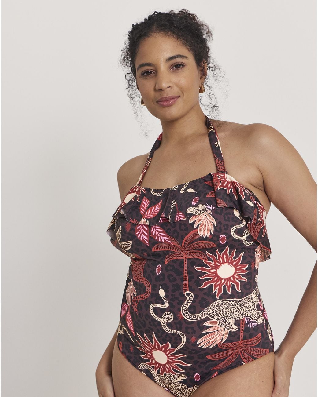 Simply Be Red Value 2 Pack Swimsuits