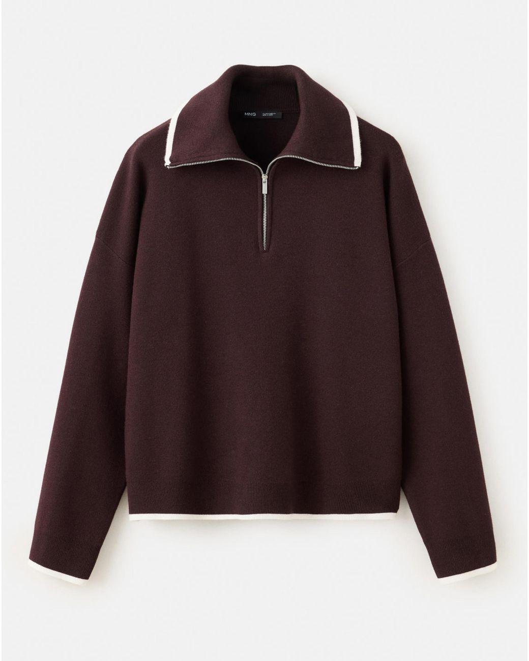 Mango Black Polo Neck Sweater