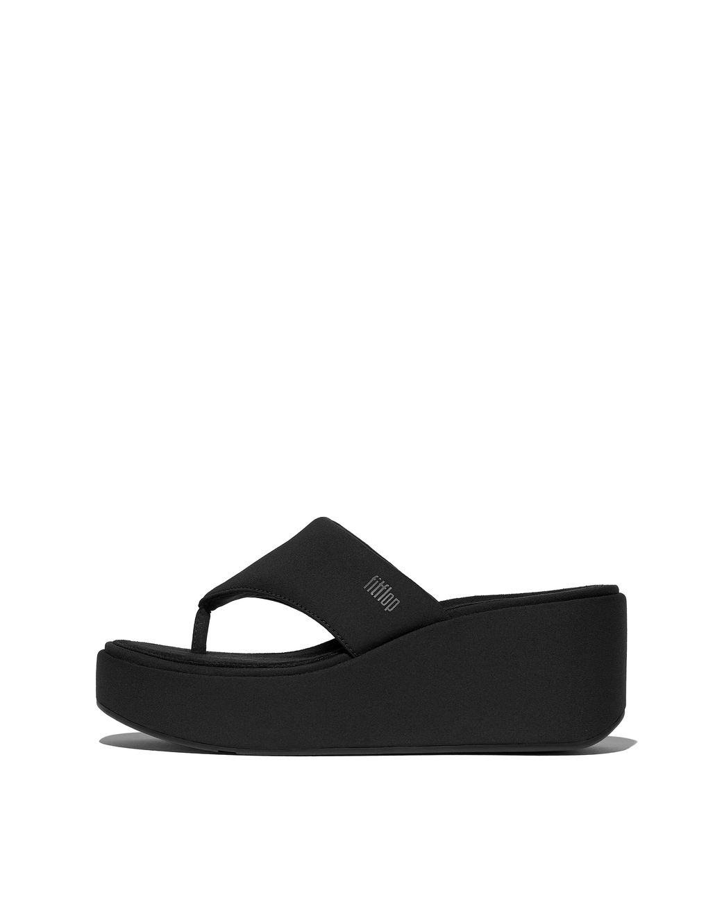 Fitflop Black Fit Flop Platforms Wedge Toe Post