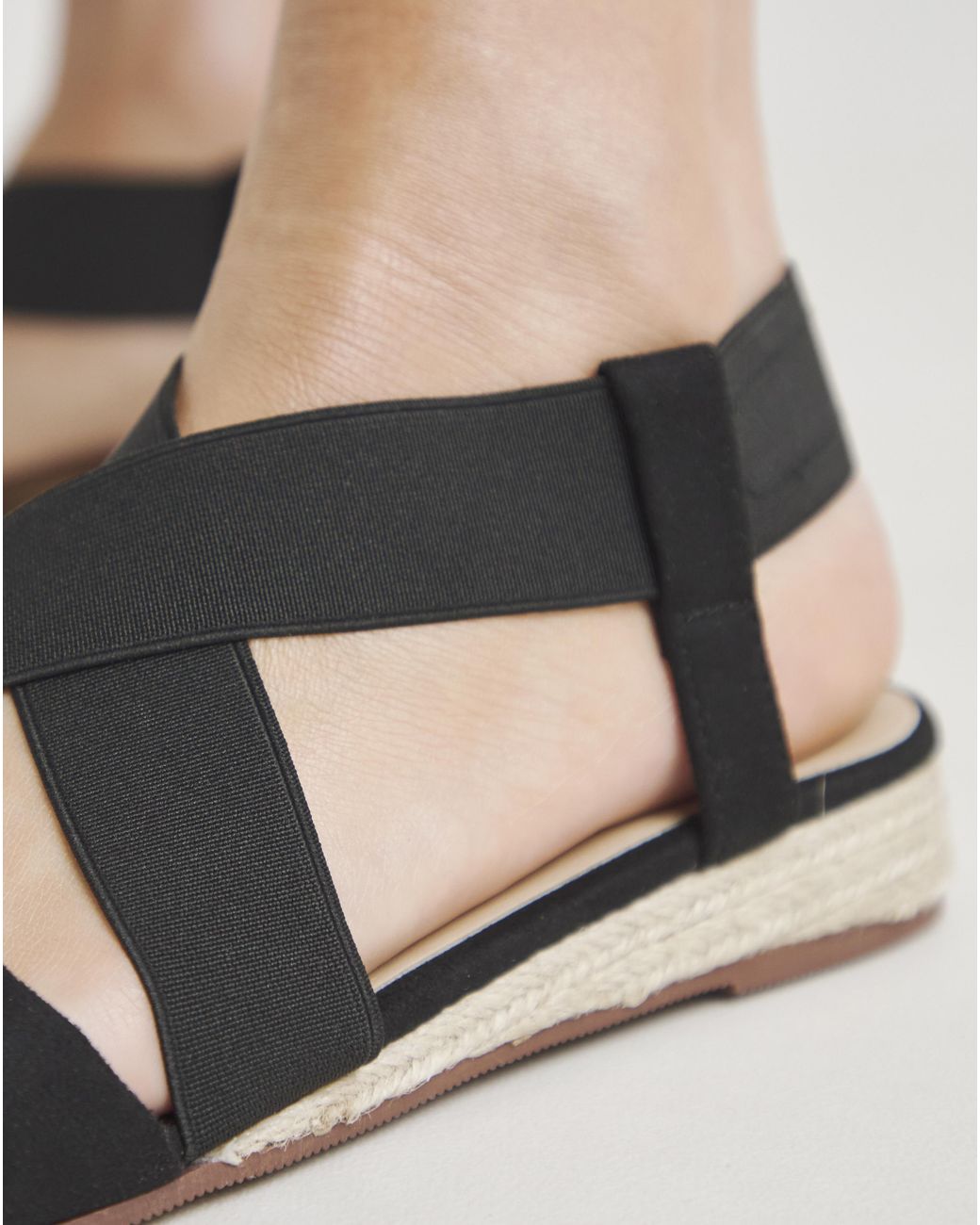JD Williams Green Low Wedge Espadrilles Ultra Wide