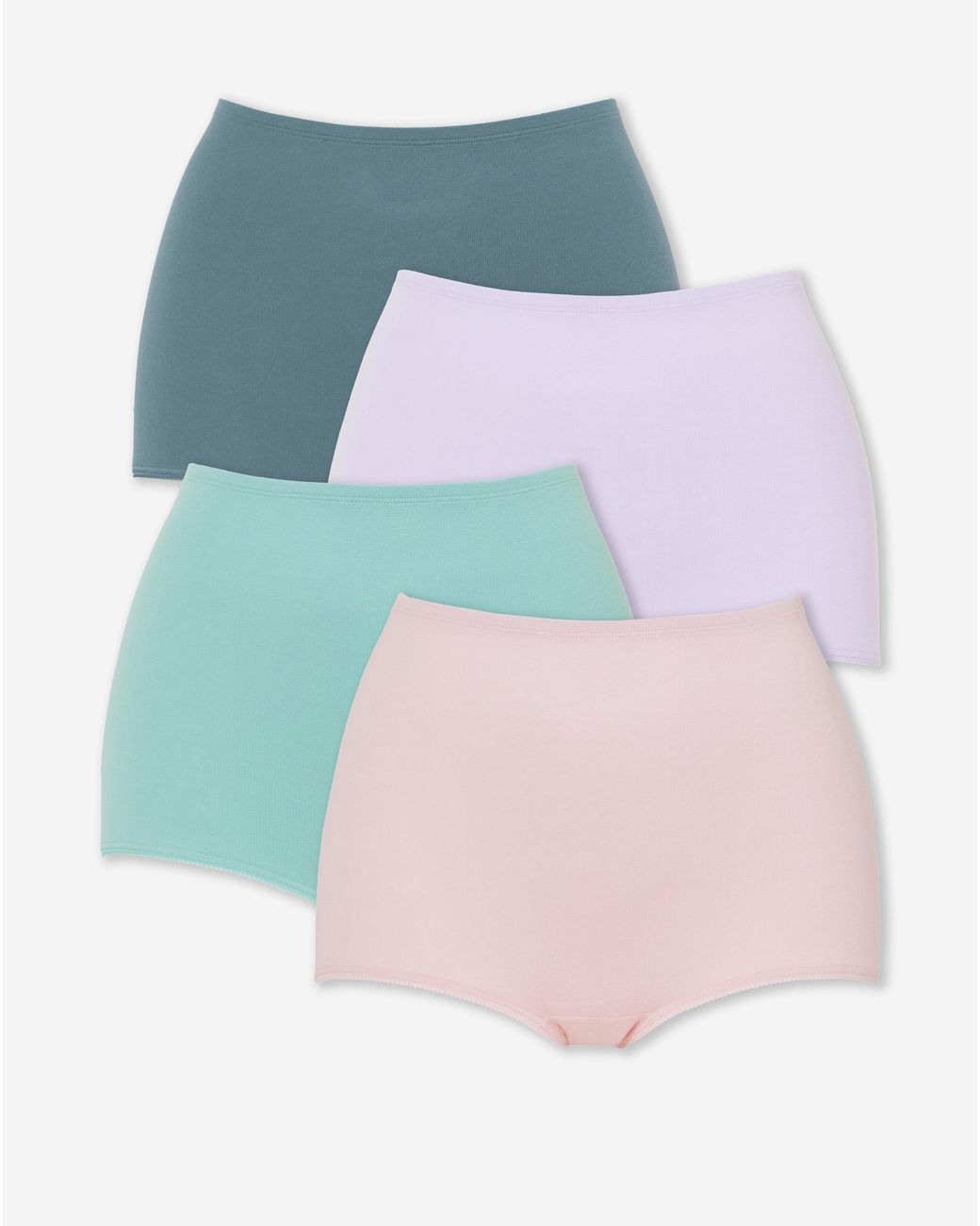 Pretty Secrets Multicolor 4 Pack Comfort Short Knickers