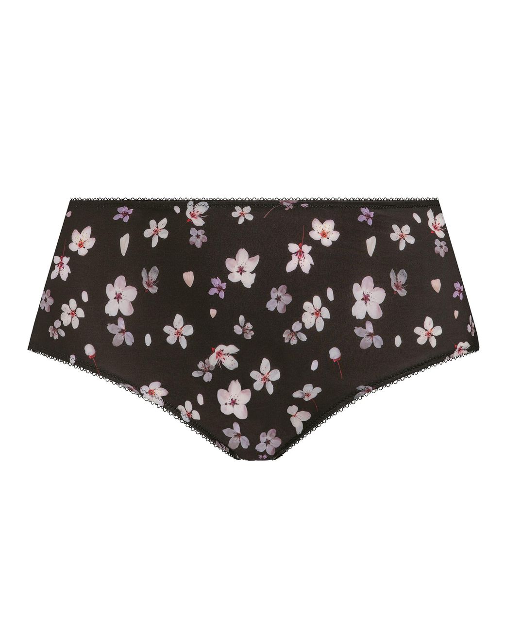 Goddess Black Kayla Full Fit Briefs Blk Print