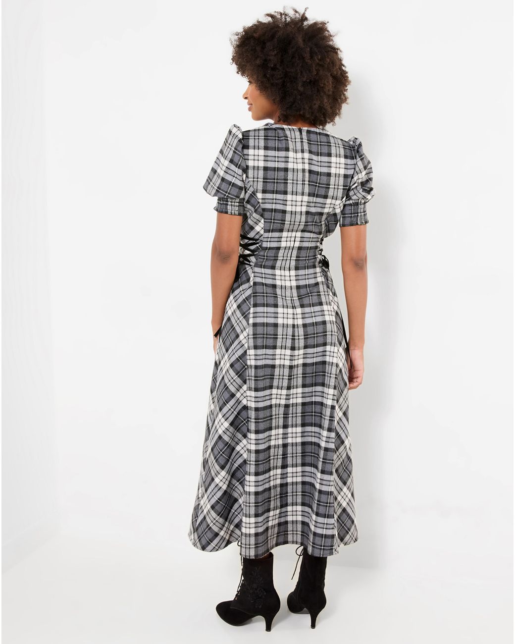 Joe Browns Metallic Lace Up Side Maxi Dress