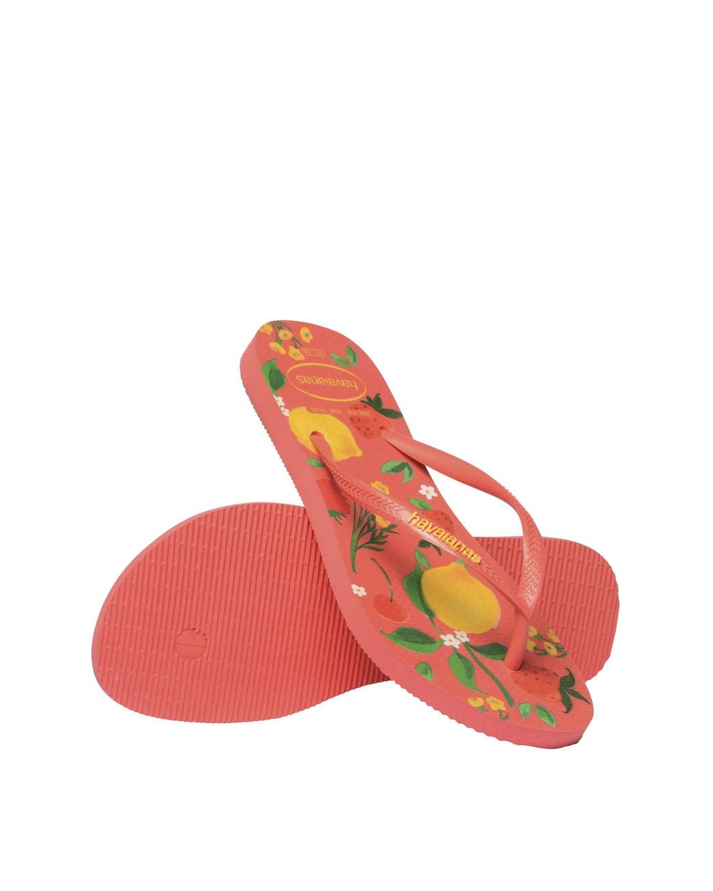 Havaianas Red Slim Summer Bliss Sandals