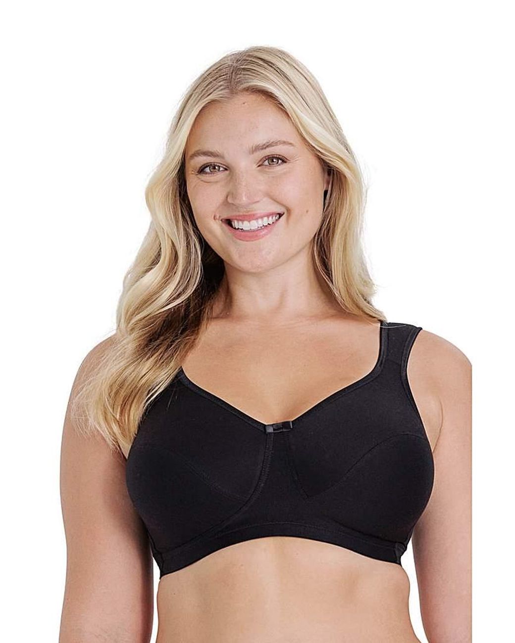 Miss Mary Of Sweden Black Miss Mary Tenderly Non Wired Bra