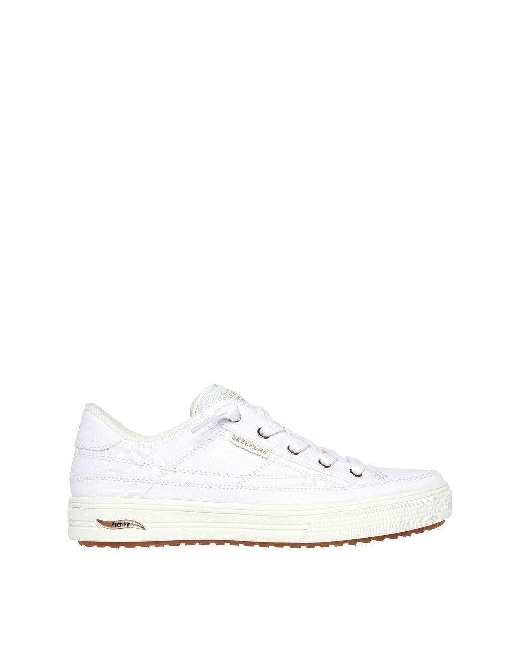 Skechers White Arcade E Fit