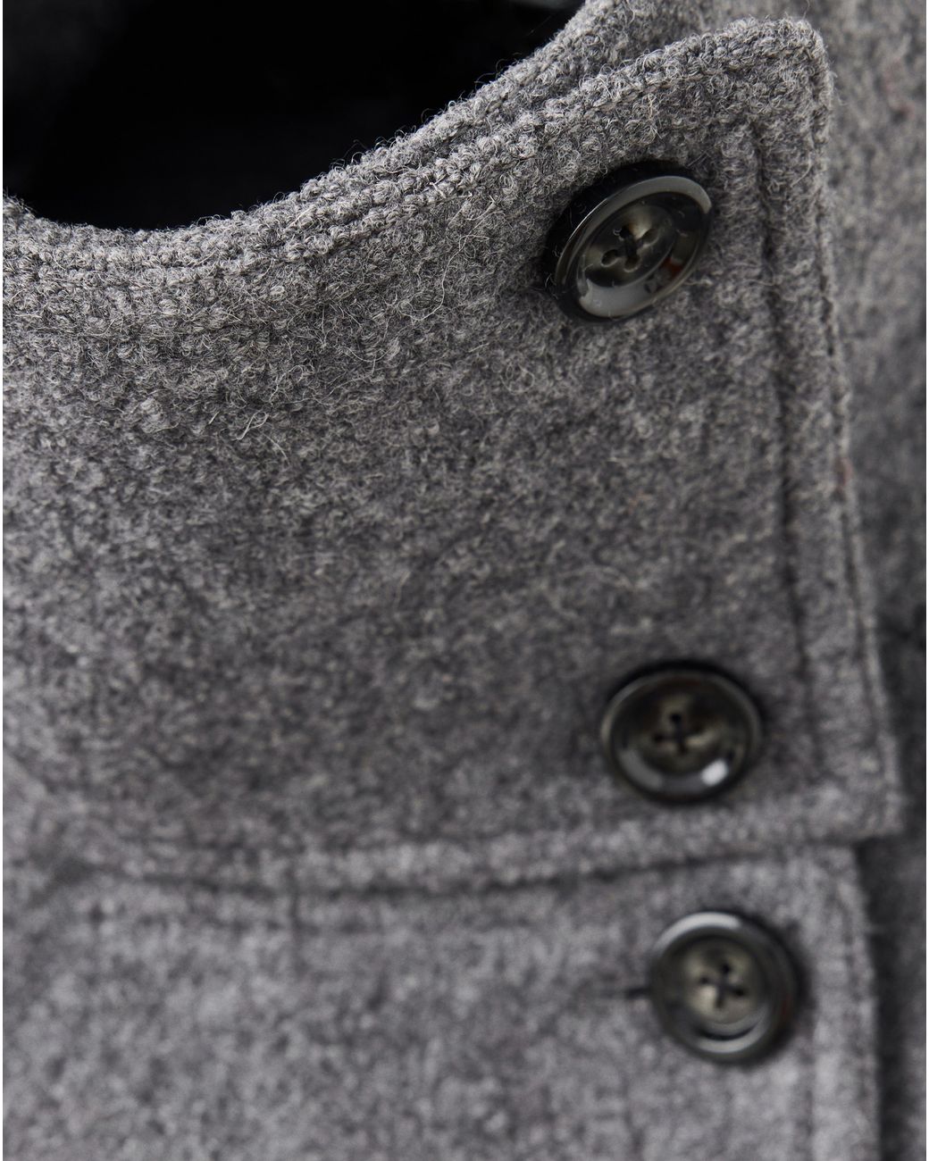 Mango Gray Coat Shoper