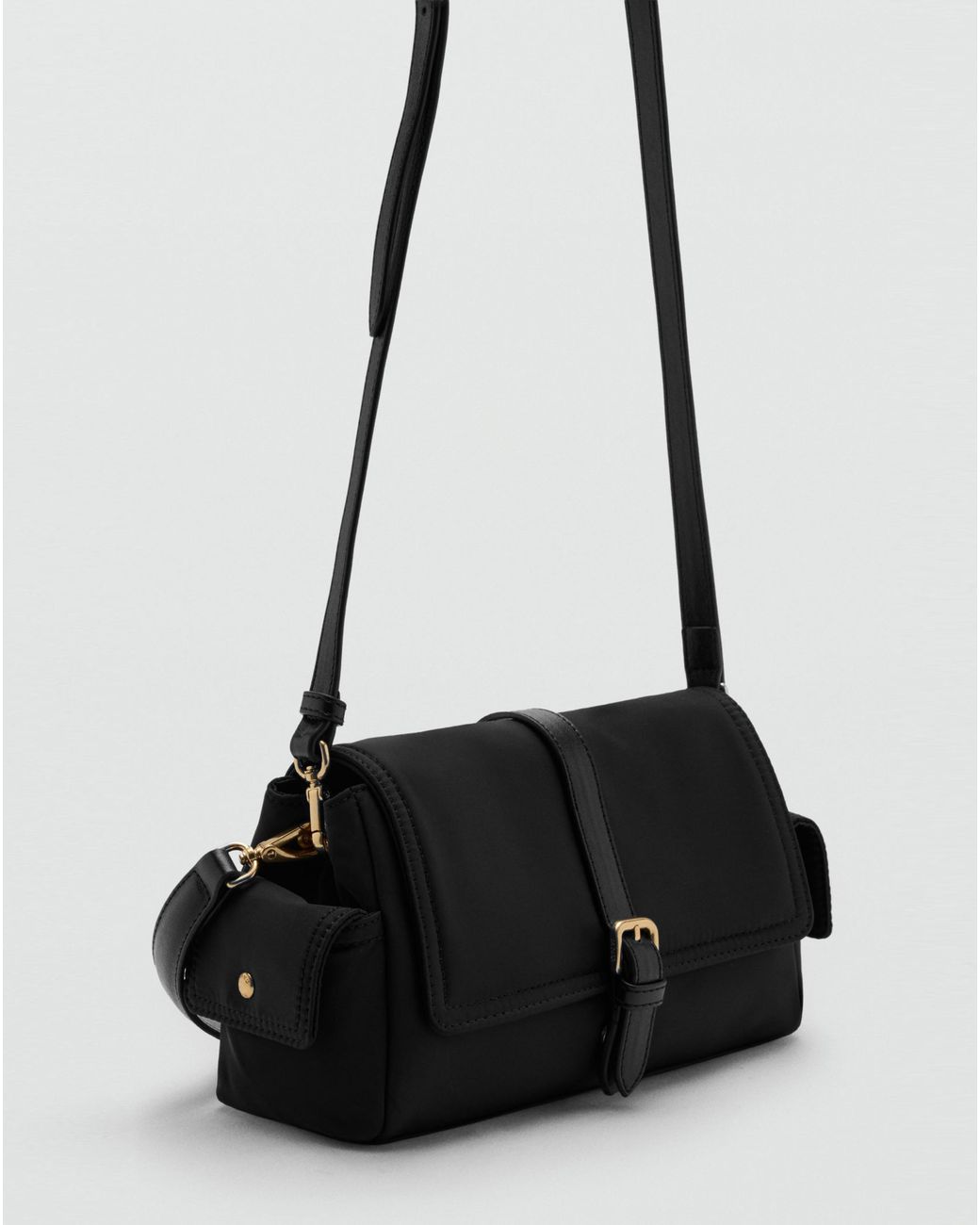 Mango Black Shoulder Bag