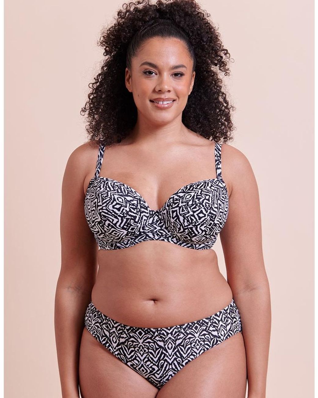 Curvy Kate Multicolor Swim Wild Horizon Bikini Top