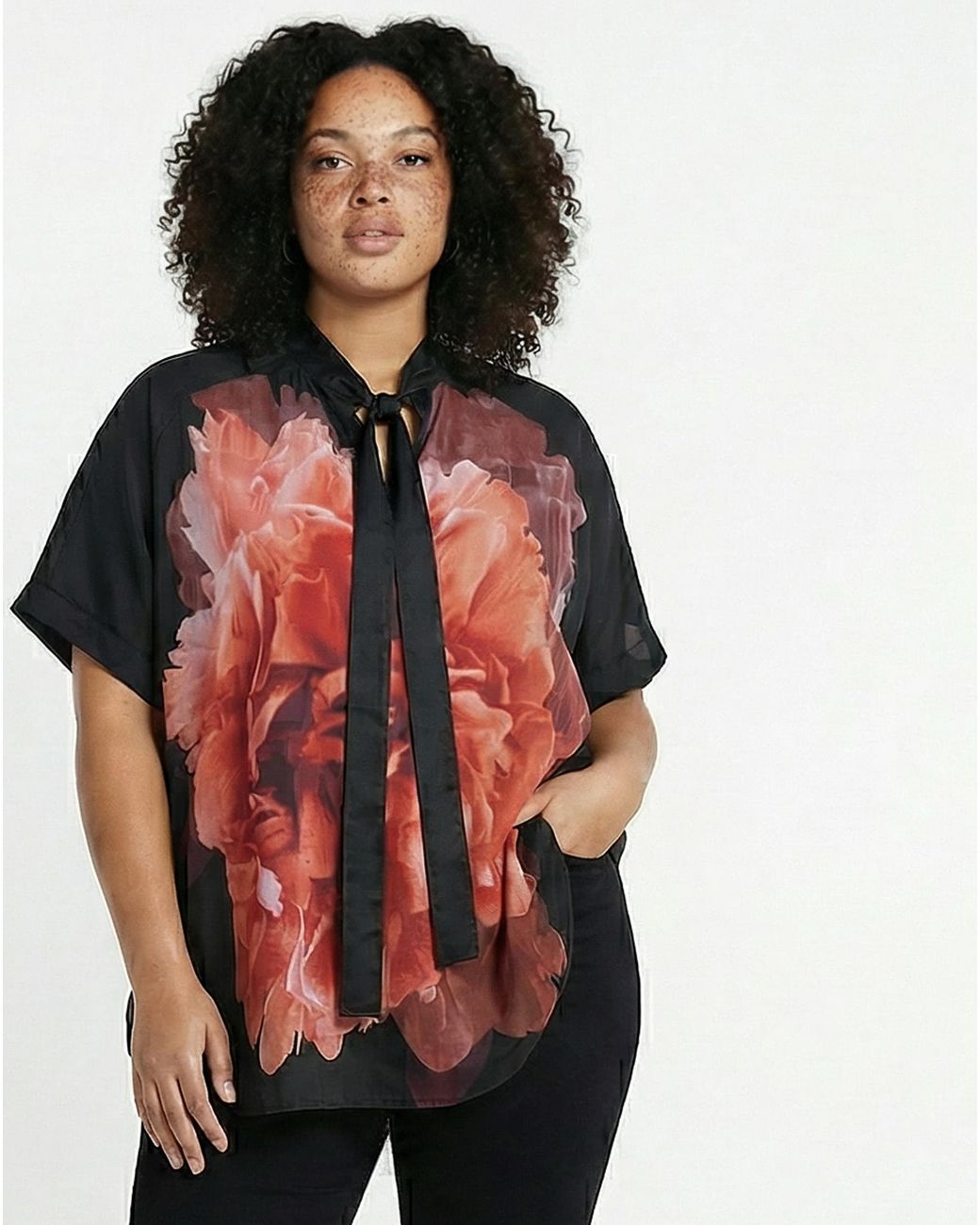 Religion Red Fiona Top