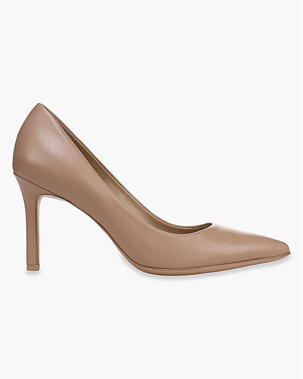 Naturalizer White Anna Court Shoes